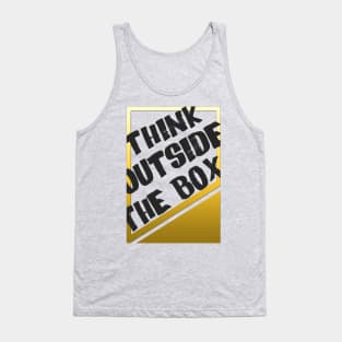 Think outside the box Tank Top